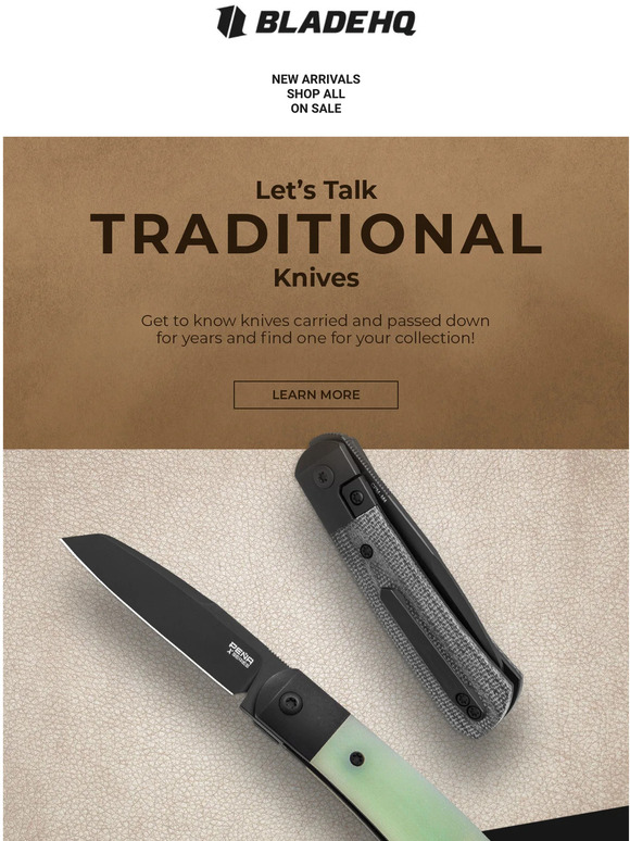 Blade HQ Source Best Traditional Pocket Knives! Milled