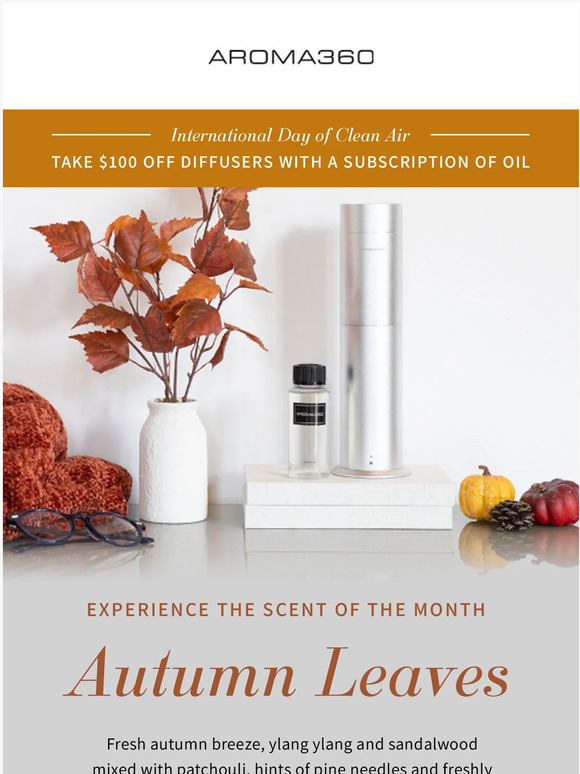 aroma360 The Scent of the Month is here 🍁 Milled