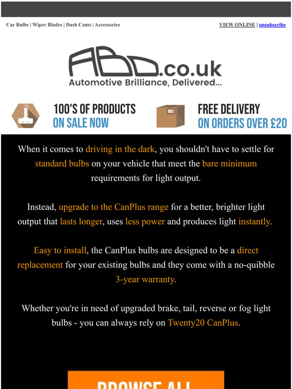 Beat The Darkness With The CanPlus Range......