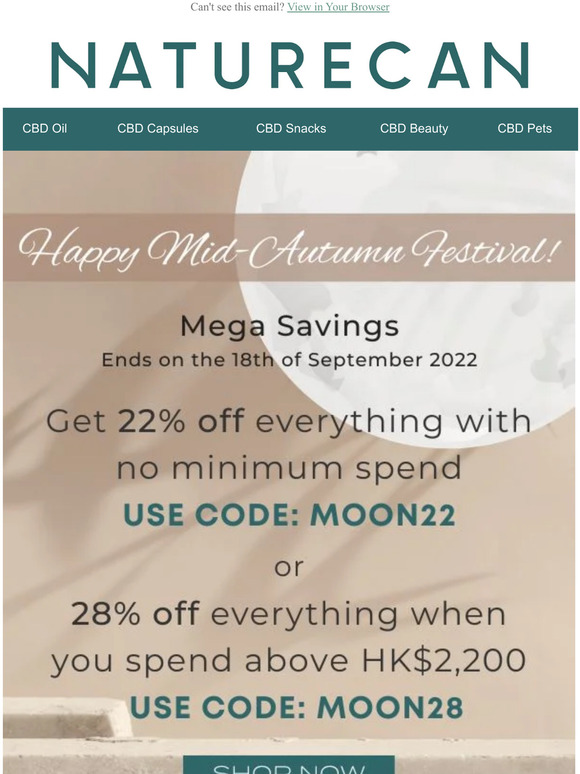 Mid-Autumn Festival Sale 🌕