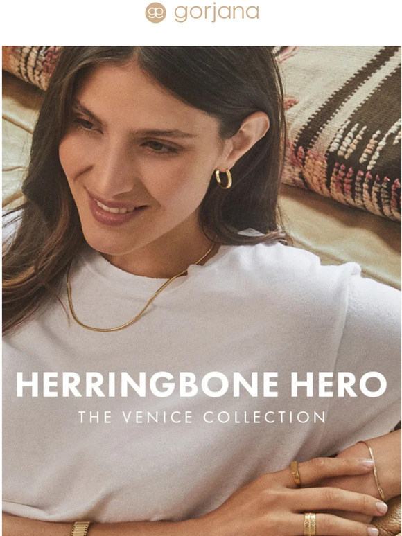 gorjana New Venice Collection! Milled