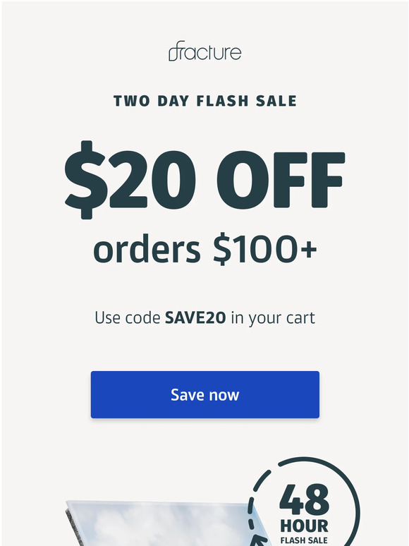 Fracture [CODE INSIDE] 20 off orders 100+ Milled