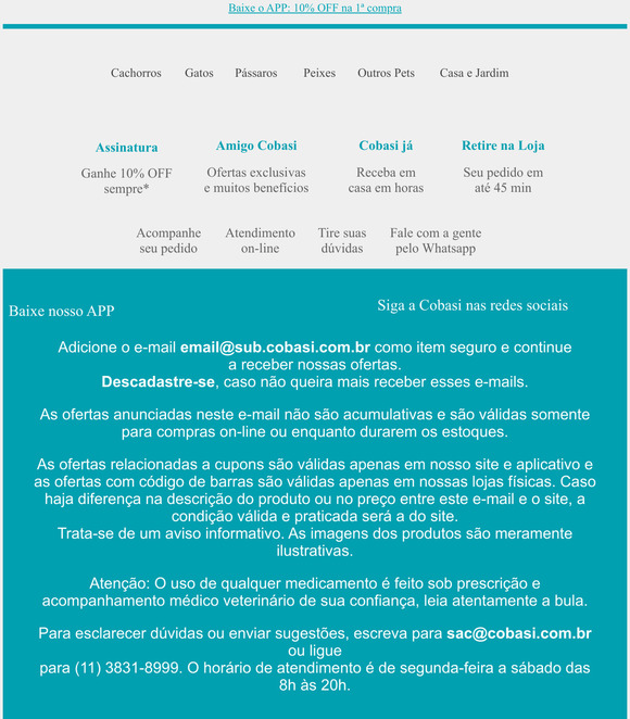 🏠 Só hoje: tudo pra cuidar da sua casa com até 40% OFF