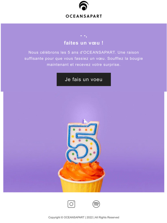 N'oubliez pas votre vœu 🤩