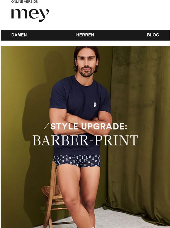 Style Upgrade: Barber-Print