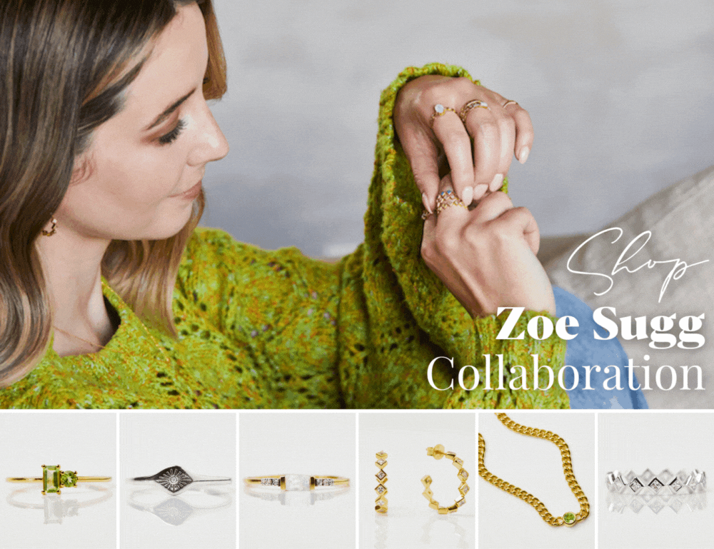 Carrie Elizabeth X Zoe Sugg Jewellery collaboration