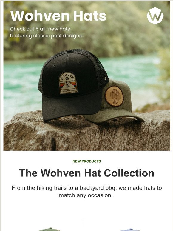 Looking for a new hat?