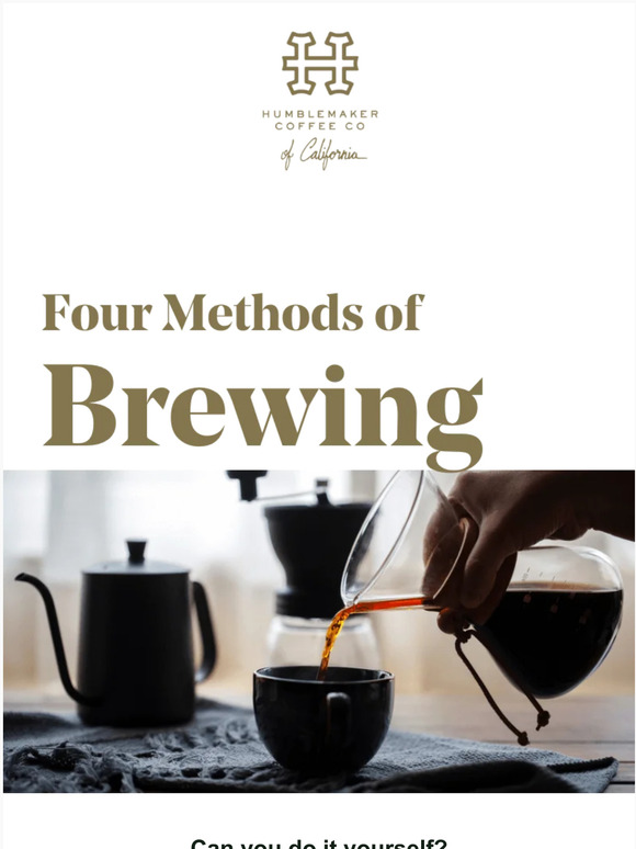How To Brew ☕