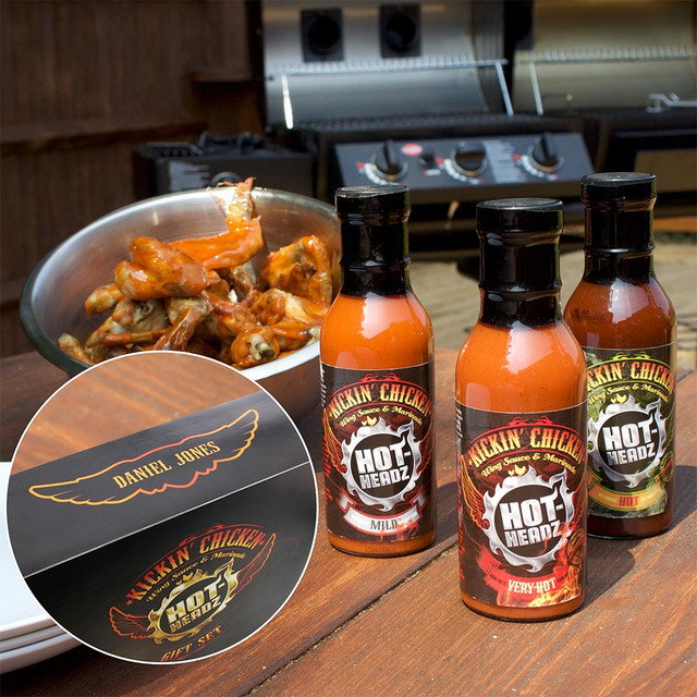 Personalised Hot-Headz Kickin’ Chicken Gift Set