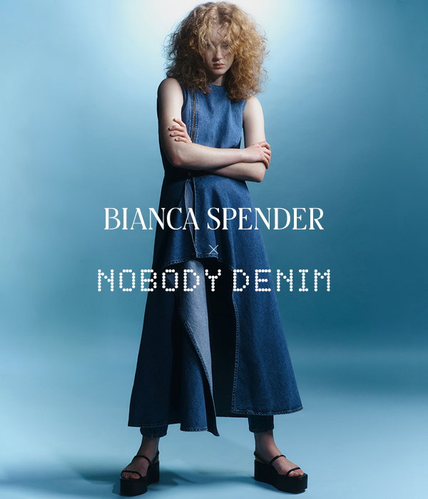 nobody denim dress Dark Denim Sleeveless Column Midi Dress