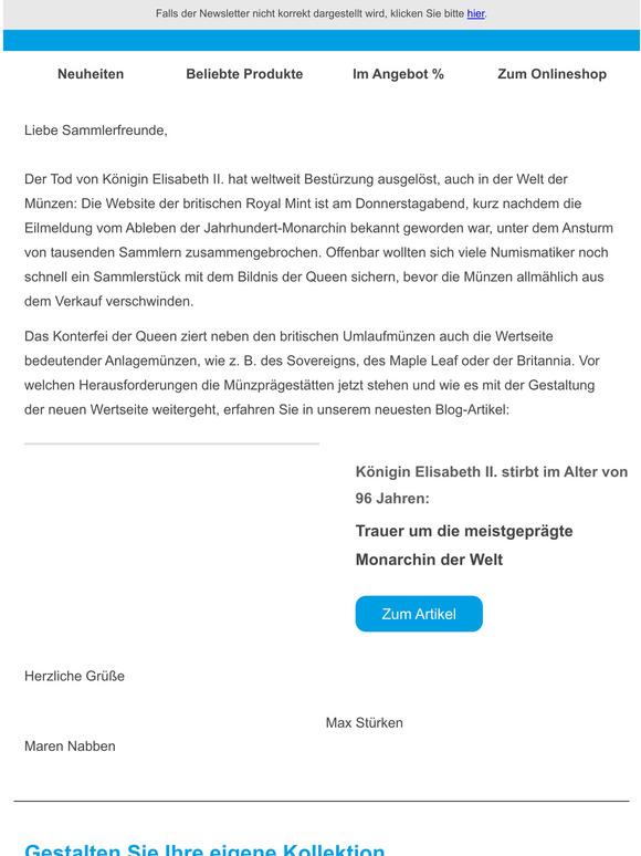 Trauer um die meistgeprägte Monarchin der Welt