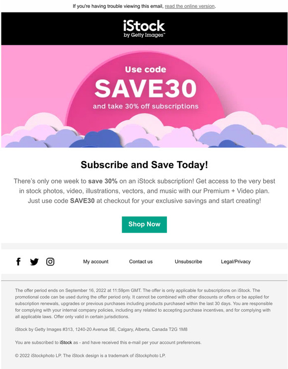 🥳 This Week Only! 30% Off Premium Clips & Footage 🥳