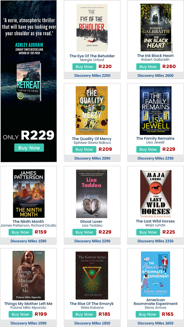 Loot.co.za New Books Margie Orford, Taliep Petersen, James Patterson