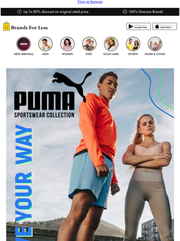 Brand for less Coupon Campaign KSA & Oman Heroes shop! Legends shop