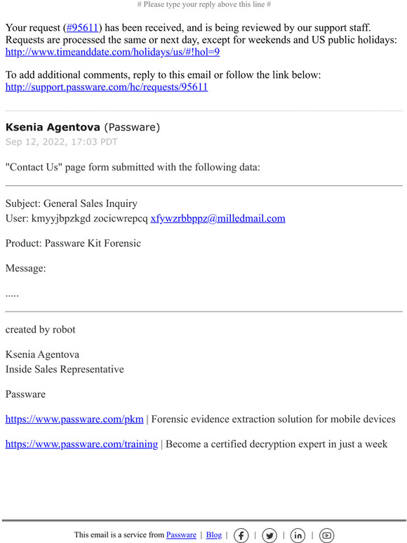 [Request received] Contact Sales Form | General Sales Inquiry