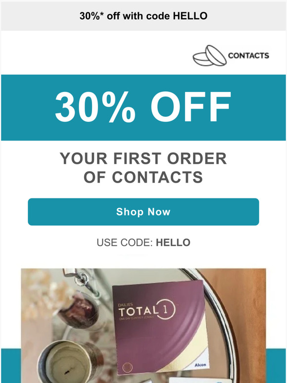 Only guaranteed today: 30% off