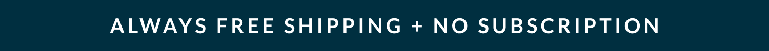 Always Free Shipping