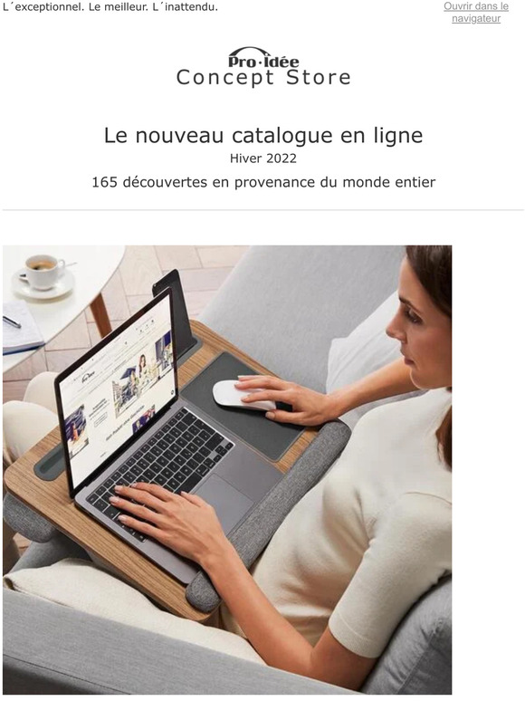 Le nouveau catalogue en ligne : 165 découvertes en provenance du monde entier