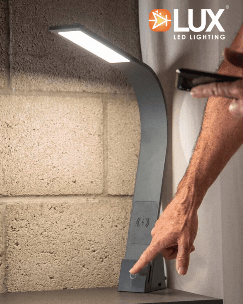 LUX LED Lighting Modernize Your Table Lighting with Device Charging
