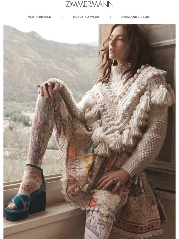 Zimmermann: Seasonal layers: Explore the Fall 22 collection | Milled