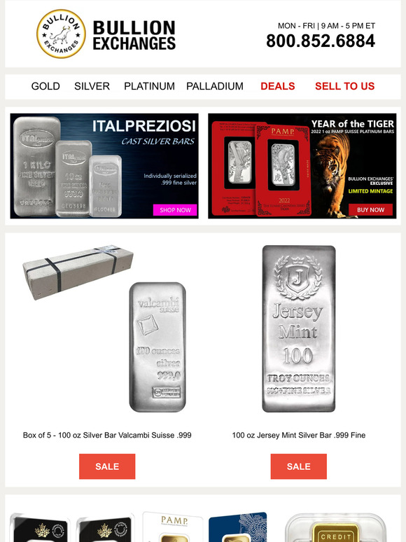 Bullion Exchanges 💣Inflation Numbers Are Out! Stack With These Great Silver And Gold Low