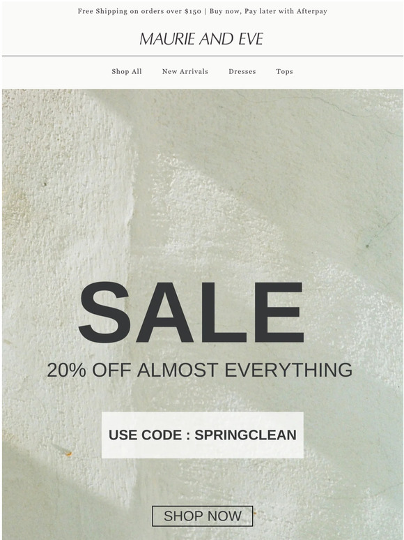 Maurie and Eve 💥EARLY ACCESS TO SALE 20 OFF*💥 Milled