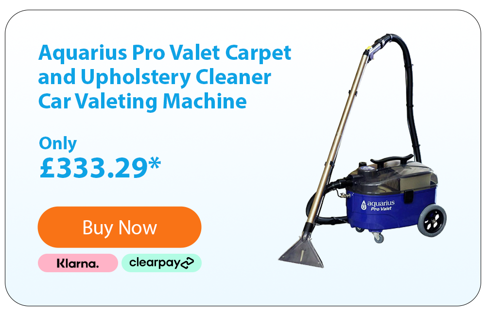 Professional Carpet Extraction Upholstery Cleaner Machine - Aquarius Pro  Valet