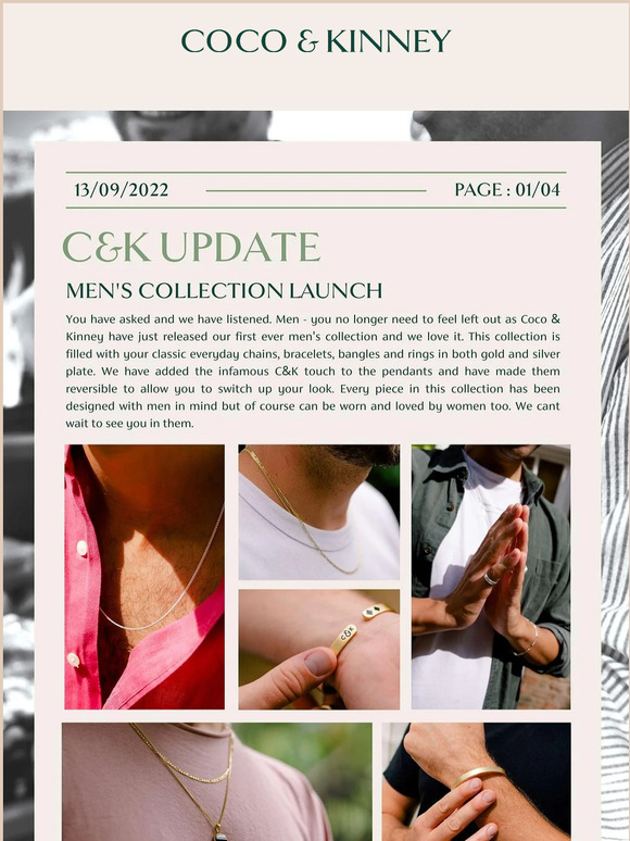 Introducing Coco & Kinney Men