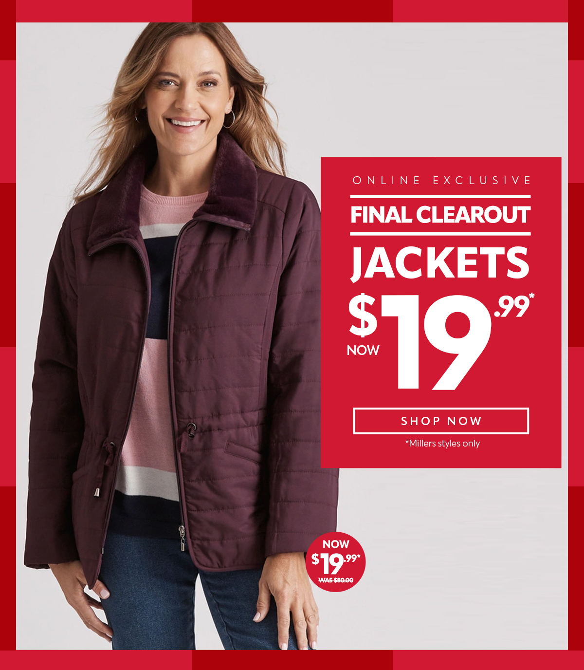 Millers jackets sale best sale