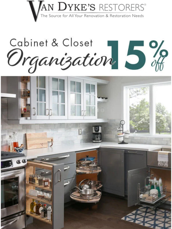 Van Dykes Restories Get Organized... Milled