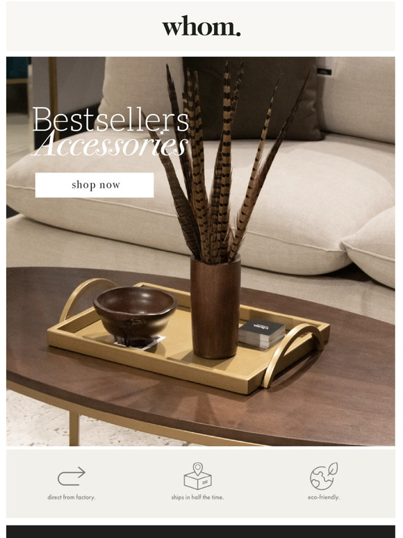 Bestsellers: Accessories your home will love!