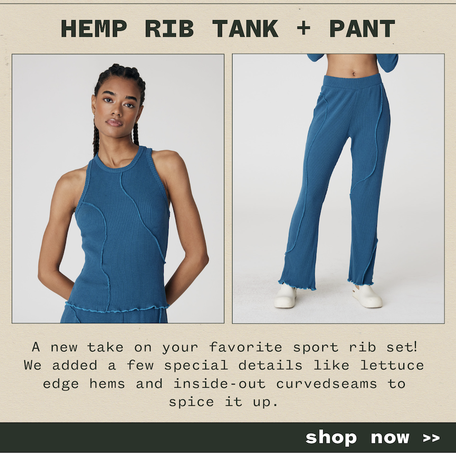 Back Beat Rags NEW Hemp Rib Styles are here! Milled