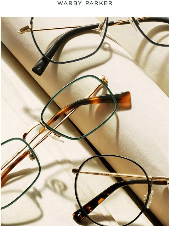 Warby Parker Metal frames + painted finish = ? Milled