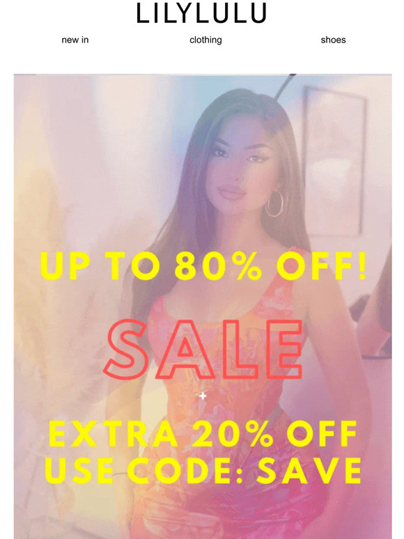 Lily Lulu Fashion The MidSeason SALE Kicks Off from £1! Milled