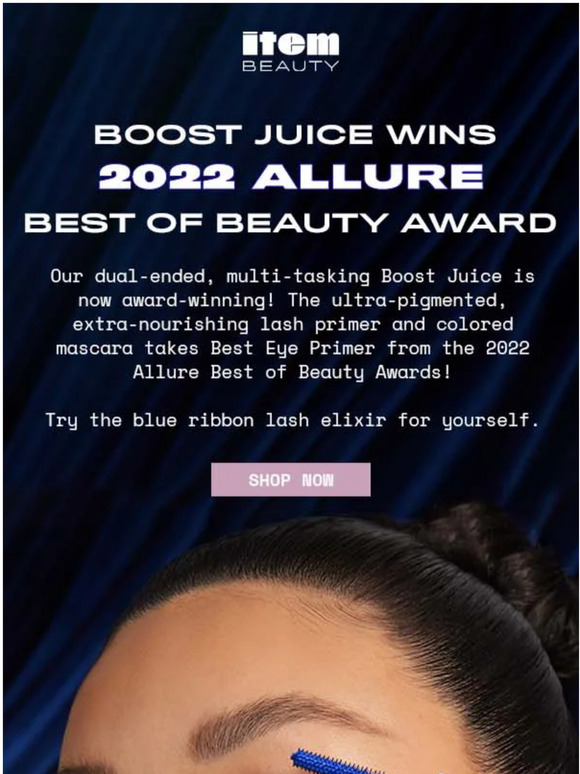 We won an Allure award!