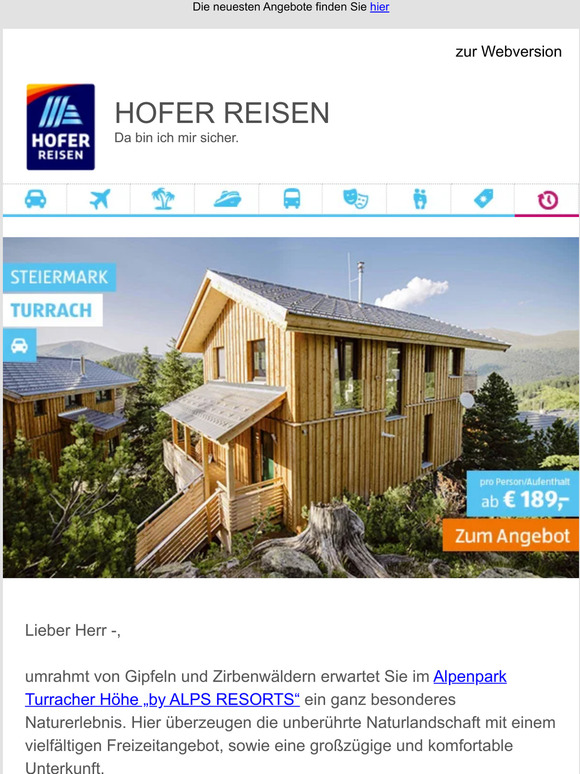 Hofer Reisen Die neuen Angebote sind da! Milled