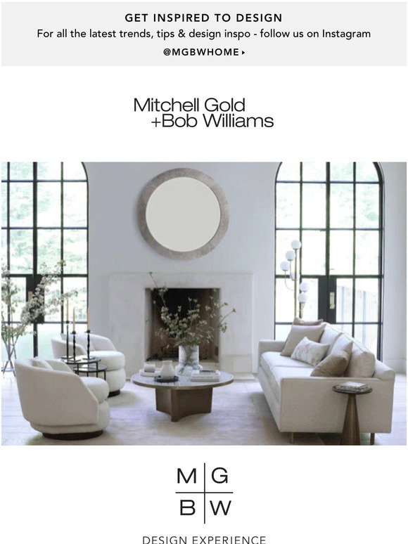 Mitchell Gold + Bob Williams: Introducing MG+BW Design Experience | Milled