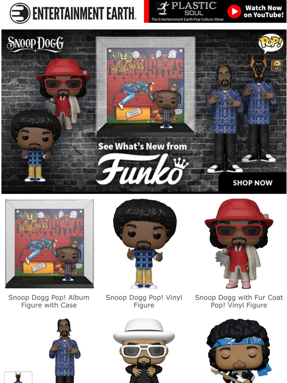 Entertainment Earth: New Snoop Dogg Funko Pop! Vinyl Figures And Vinyl ...