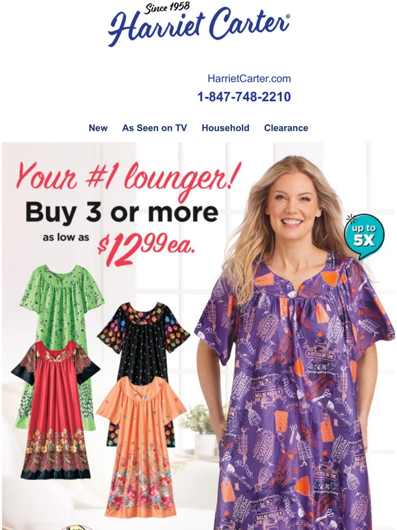 Harriet Carter Your 1 Lounger as low as 12.99 Each! Now in New Fall