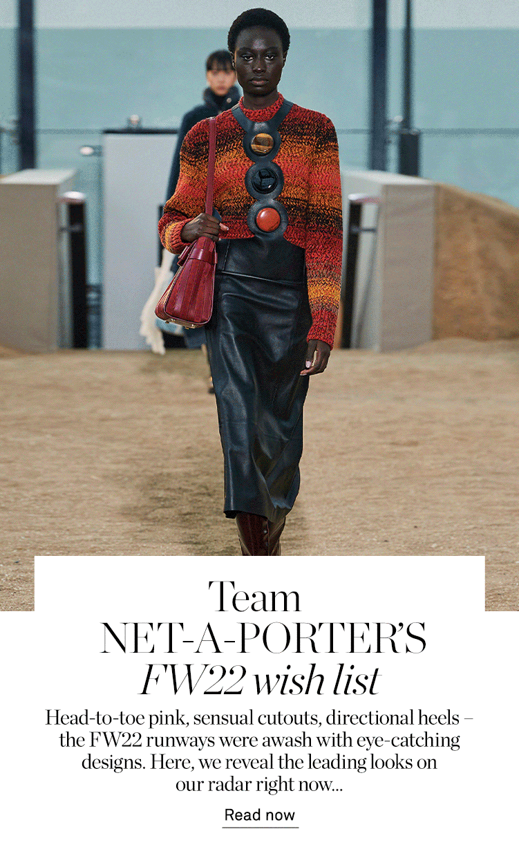NetAPorter A masterclass on how to style the new season, courtesy of