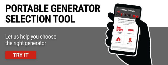 Portable Generator Selection Tool - Banner