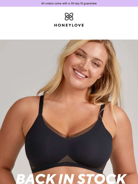 HoneyLove BACK IN STOCK CrossOver Bra Milled