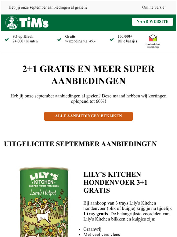 Kortingen tot 60% 🔥