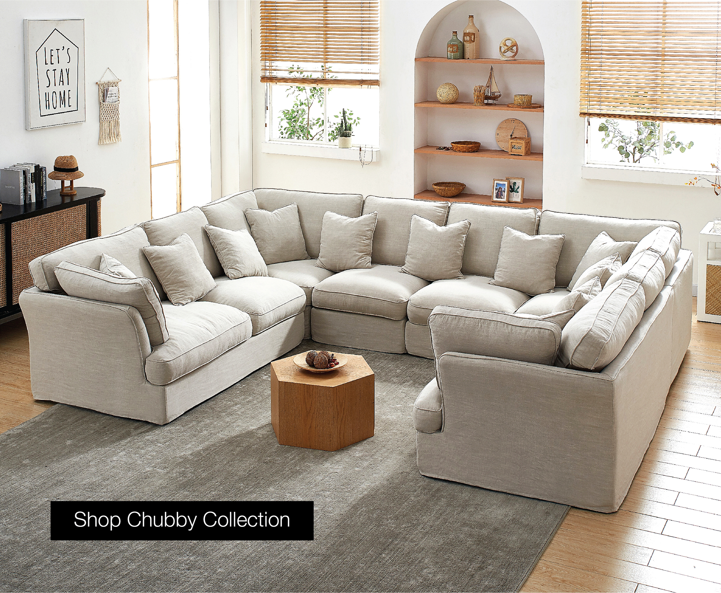Valyou Furniture The Chubby Modular Sofa 😎 Milled