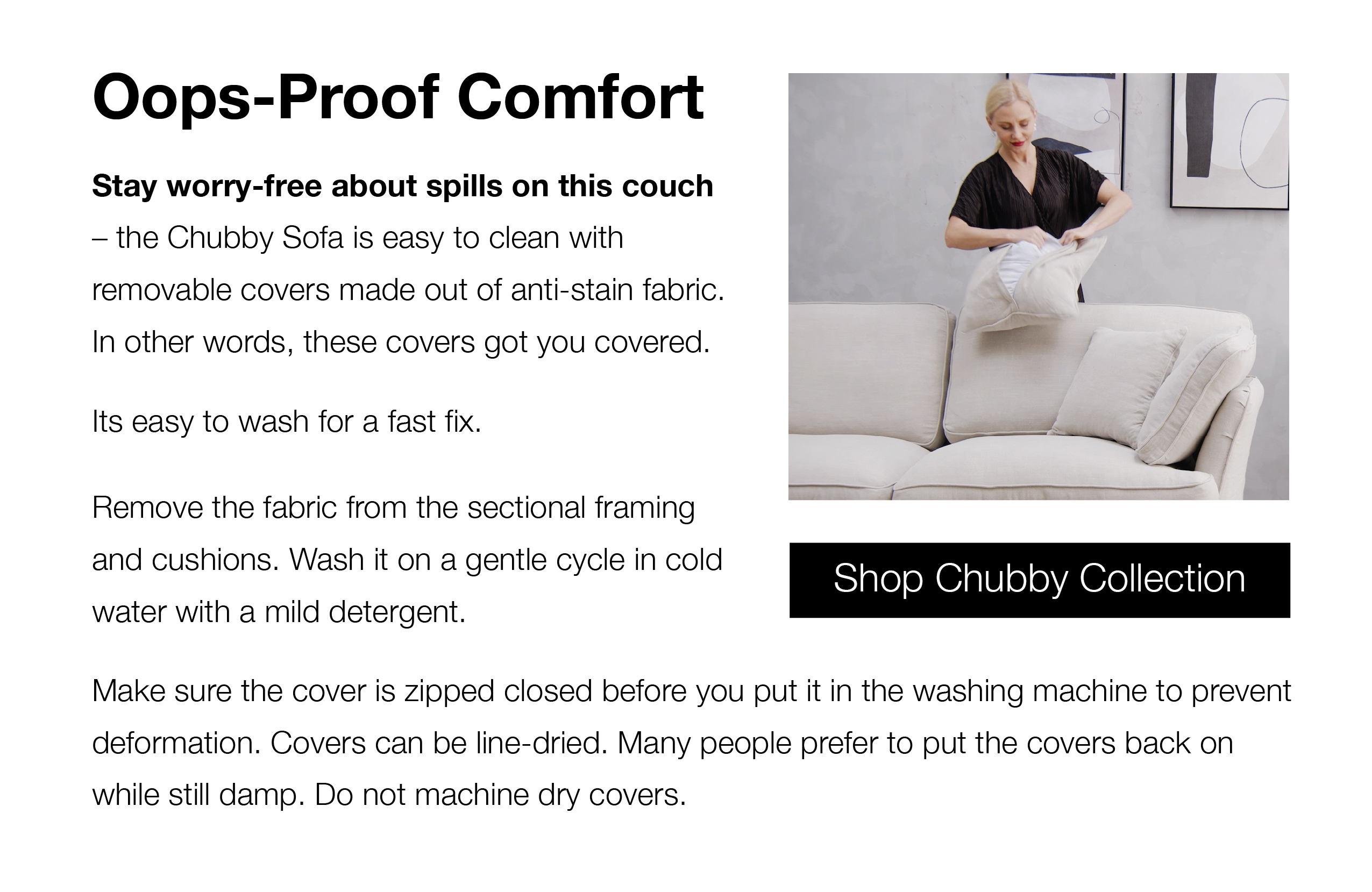 Valyou Furniture The Chubby Modular Sofa 😎 Milled