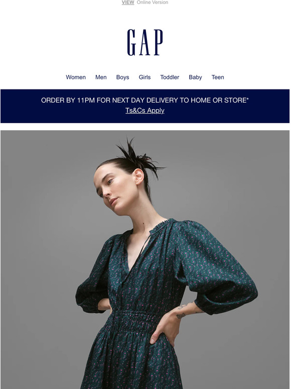 gap europe online store