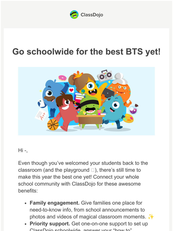 ClassDojo on X: This #TeacherAppreciationWeek we wanted to share some  virtual gifts with our favorite people 🎁 You bring your classroom  community together even when you're apart. Here's a video background to