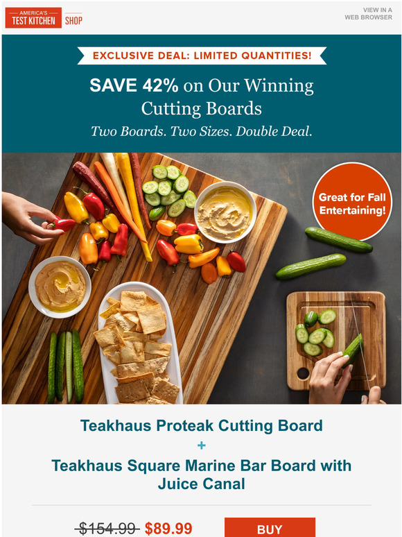 America's Test Kitchen Last Chance! Save 42 on Our Winning Cutting