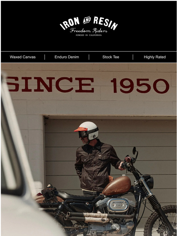 Iron and Resin Our Holy Grail Manzanita Rambler Jacket. Milled