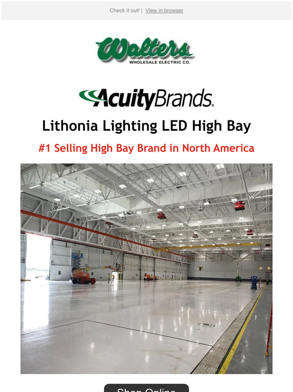 #1 Selling High Bay Brand in North America